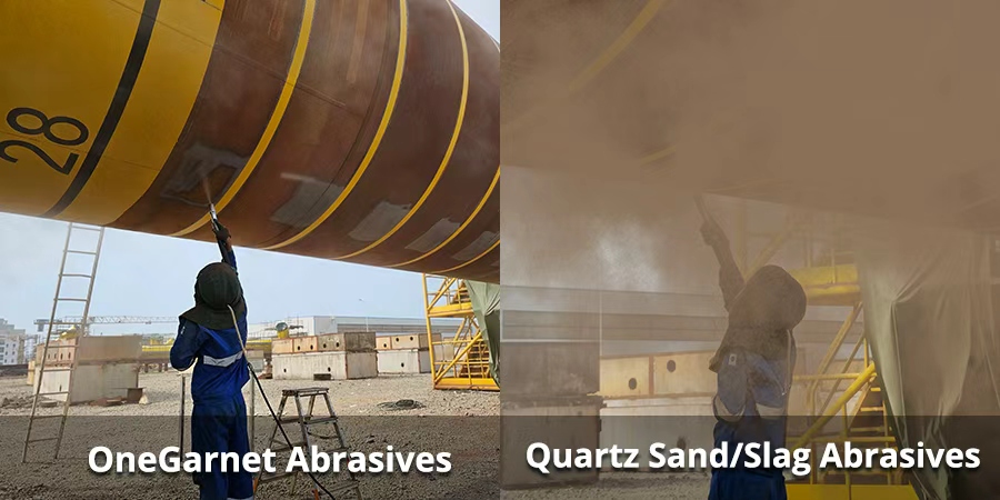 OneGarnet: A Greener Choice in Abrasive Blasting OneGarnet: A Greener Choice in Abrasive Blasting